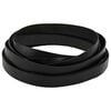 vidaXL Lederriemen Schwarz 200 x 1,5 cm Leder
