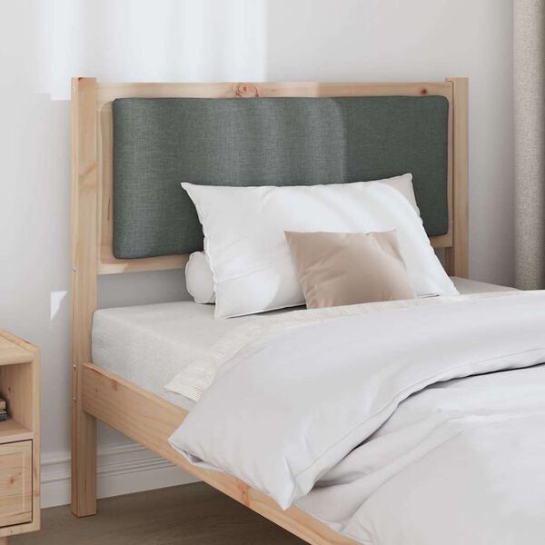 vidaXL Kopfteil Sonstiges Braun 100 cm Massivholz Kiefer