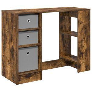 vidaXL Schreibtisch R&auml;uchereiche 100 x 40 x 75 cm Holzwerkstoff