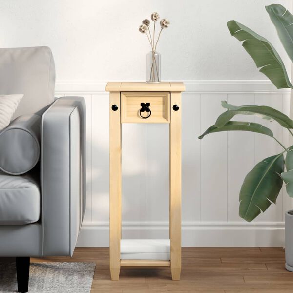 vidaXL Pflanzenständer Corona 30x30x73 cm Massivholz Kiefer