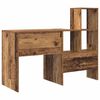 vidaXL Schreibtisch Altholz 131,5 x 50 x 106,5 cm Holzwerkstoff