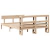vidaXL Massivholzbett ohne Matratze 140x200 cm Kiefernholz