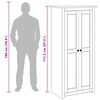 vidaXL Kleiderschrank 80x50x171,5 cm Kiefernholz Panama