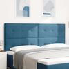 vidaXL Kopfteil Dunkelblau 200 cm Samt