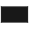 vidaXL Konsolentisch Schwarz 60x35x75 cm Hartglas