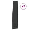 vidaXL Sonnenschirm-Schutzh&uuml;llen 2 Stk. 136x25/23,5 cm 420D Oxford