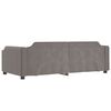 vidaXL Tagesbett Ausziehbar mit Schubladen Taupe 100x200 cm Stoff