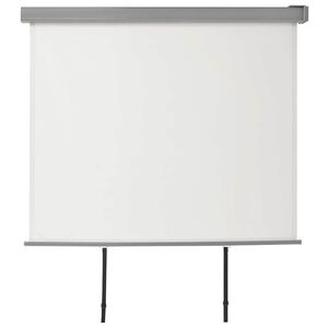 vidaXL Balkon-Seitenmarkise Multifunktional 150x200 cm Creme