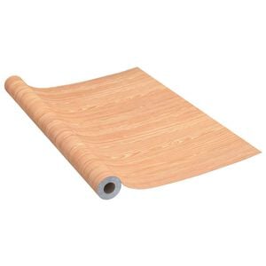vidaXL Selbstklebende M&ouml;belfolie Ahorn 500x90 cm PVC