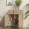 vidaXL Sideboard Sonoma-Eiche 69,5x34x89 cm Holzwerkstoff