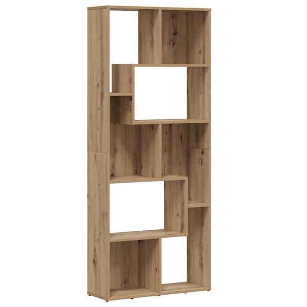 vidaXL B&uuml;cherregal Artisan Eiche 67 x 24 x 161 cm Holzwerkstoff