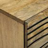vidaXL Sideboard Braun 40 x 33 x 75 cm massives Mangoholz