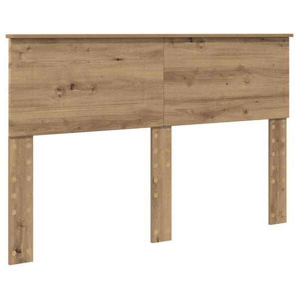 vidaXL Kopfteil mit Kopfteil Artisan-Eiche 150 cm Holzwerkstoff