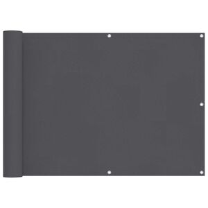 vidaXL Balkonsichtschutz Anthrazit 75 x 200 cm