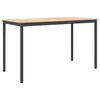 vidaXL Bartisch 180 x 90 x 105 cm Massives Kiefernholz Natur