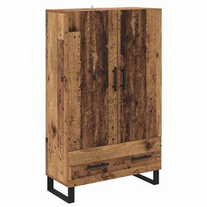 vidaXL Highboard Altholz 69,5 x 30 x 115 cm Holzwerkstoff