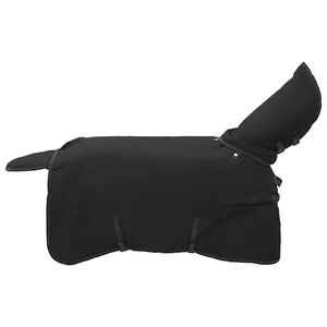 vidaXL Pferdedecke Dunkelgr&uuml;n und Schwarz 75 cm Polyester