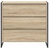 vidaXL Sideboard mit Schubladen Sonoma 79 x 36 x 75.5 cm Holzwerkstoff