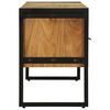 vidaXL TV-Schränk Braun 100 x 35 x 50 cm Massivholz Akazie