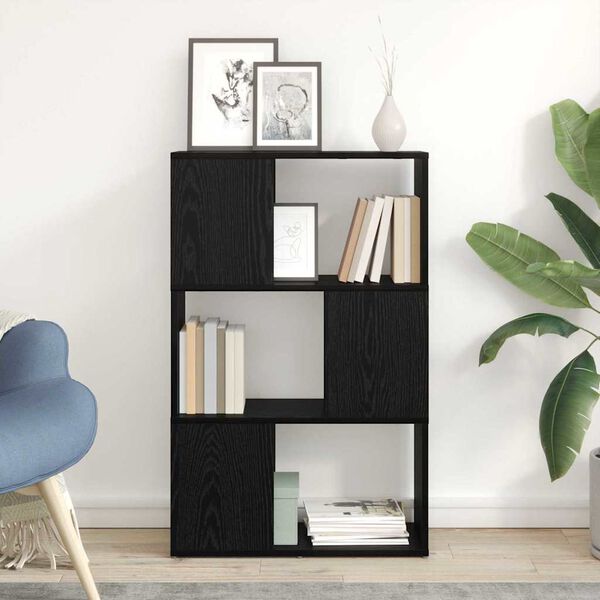 vidaXL TV-Schrankset Schwarz 60 x 24 x 94,5 cm Holzwerkstoff