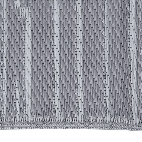 vidaXL Outdoor-Teppich ARAKIL Anthrazit 80x250 cm PP