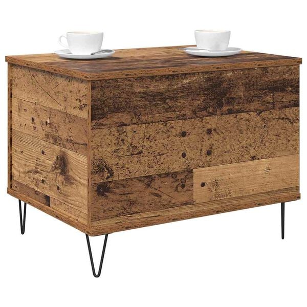 vidaXL Couchtisch Altholz 60 x 44,5 x 45 cm Holzwerkstoff