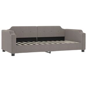 vidaXL Tagesbett Taupe 80x200 cm Stoff
