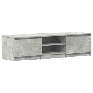 vidaXL TV-Schrank Betongrau 140x40x35,5 cm Holzwerkstoff