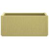 vidaXL Gartenblumenbox Gr&uuml;n 80 x 36 x 35 cm PP