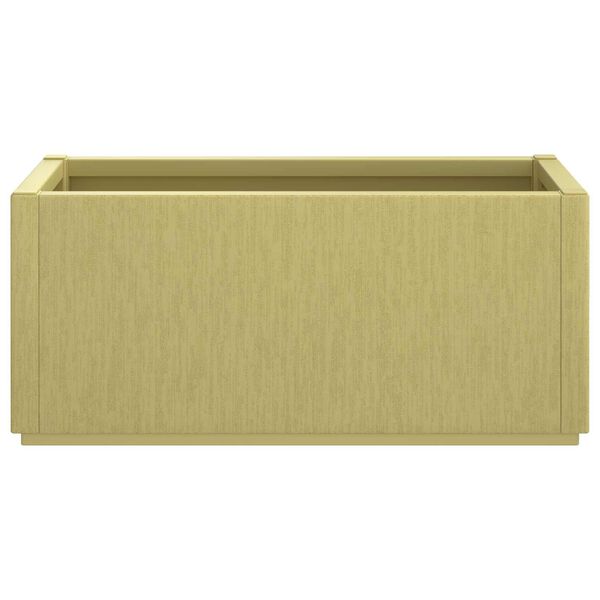 vidaXL Gartenblumenbox Gr&uuml;n 80 x 36 x 35 cm PP