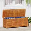 vidaXL Gartenbox mit L&uuml;ftungsschlitzen 150x50x56 cm Massivholz Akazie