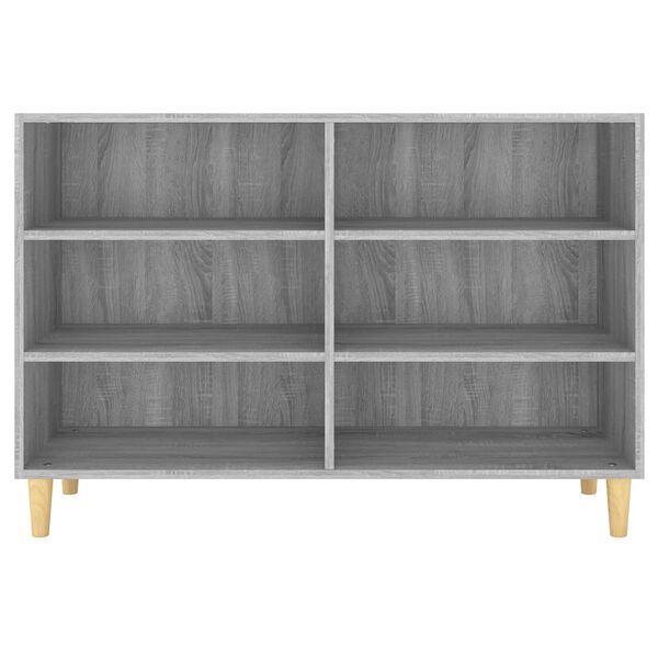 vidaXL Sideboard Grau Sonoma 103,5x35x70 cm Holzwerkstoff