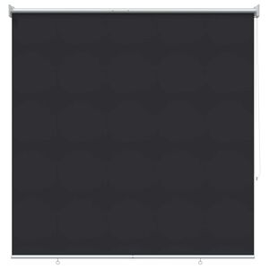 vidaXL Au&szlig;en-Rollos mit UV-Schutz Anthrazit 145 x 140 cm (B x H)