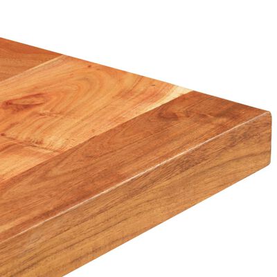 vidaXL Bistrotisch mit Baumkanten 50x50x75 cm Akazie Massivholz