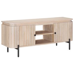 vidaXL TV-Schr&auml;nk mit Regal mit Speicher mit T&uuml;r 105 x 30 x 45 cm