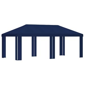 vidaXL Gazebo Abdeckung 6 x 3 m Blau Polyester 190