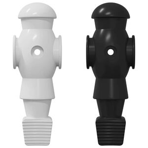 vidaXL Fu&szlig;balltischspieler f&uuml;r 3,6 x 3,1 x 10,8 cm Stange 24 pcs