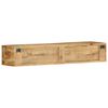 vidaXL TV-Wandschrank 100x30x19 cm Raues Mangoholz