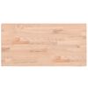 vidaXL Waschtischplatte 80x40x2,5 cm Massivholz Buche