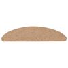 vidaXL Stufenmatten Selbstklebend 10 Stk. Beige 56x17x3 cm