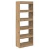 vidaXL B&uuml;cherregal Artisan-Eiche 60 x 30 x 166 cm Holzwerkstoff