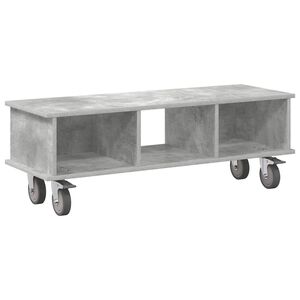 vidaXL TV-St&auml;nder 100 x 35 x 35 cm Betongrau Holzwerkstoff