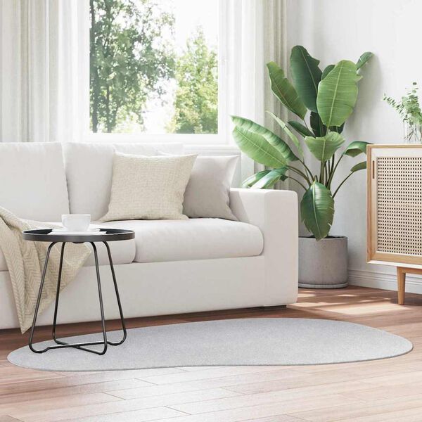 vidaXL Bereichsteppiche HUARTE Grau 120 x 170 cm Polyester