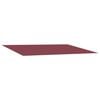 vidaXL Markisenersatzstoff Bordeauxrot 250 x 200 cm Polyester