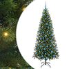 vidaXL K&uuml;nstlicher Weihnachtsbaum Gr&uuml;n 180 cm PE und PVC