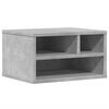 vidaXL Druckerst&auml;nder Betongrau 40x32x22,5 cm Holzwerkstoff