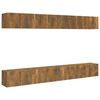 vidaXL 8-tlg. TV-Schrank-Set R&auml;uchereiche 60x30x30 cm Holzwerkstoff