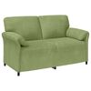 vidaXL 2-Sitzer Sofa Hellgr&uuml;n 158 x 83 x 95 cm Samt