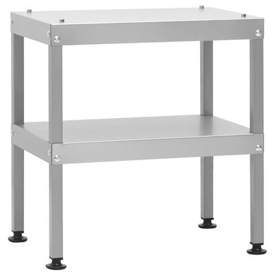vidaXL Tisch für Räucherofen 40x28x44,5 cm Verzinkter Stahl