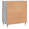 vidaXL Sideboard Grau Sonoma 60x35x70 cm Holzwerkstoff